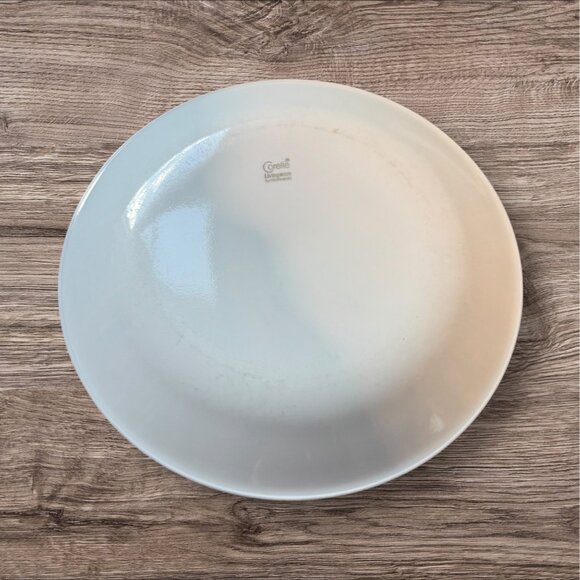 Corelle Snowflake Garland Dinner Plates Set Of 2 White & Blue 8.5 Inch Vintage D - Picture 4 of 11